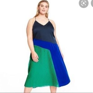 NEW Cushnie for Target Pleated dress 14 plus size
